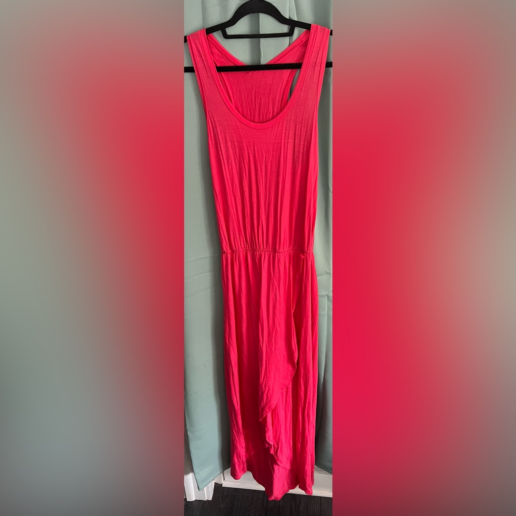 Nwt Hot Pink Splendid Hi-Low Dress Size Medium